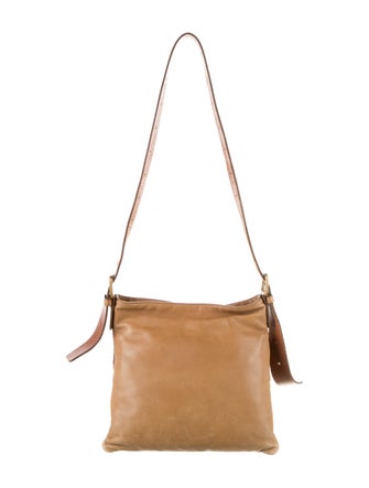 Bottega Veneta Intrecciato-Trimmed Messenger Bag