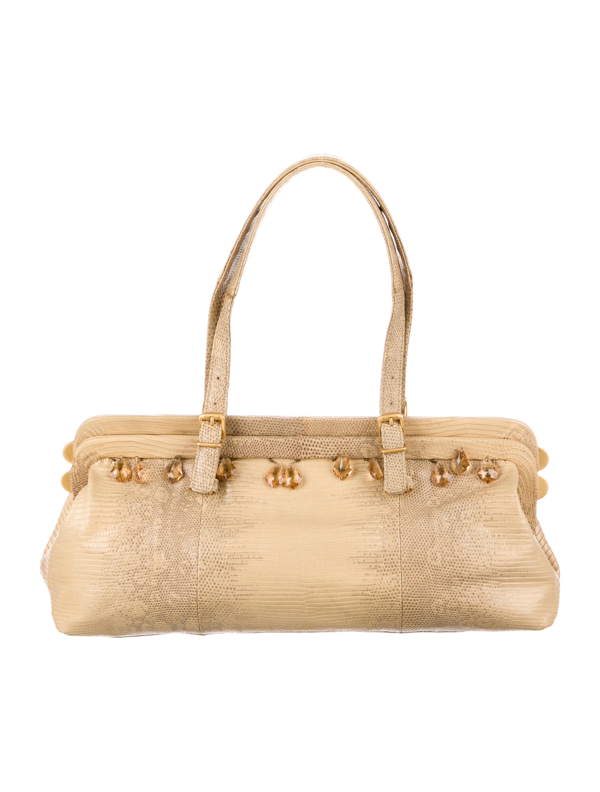 Bottega Veneta Leather Shoulder Bag - Neutrals Shoulder Bags, Handbags ...