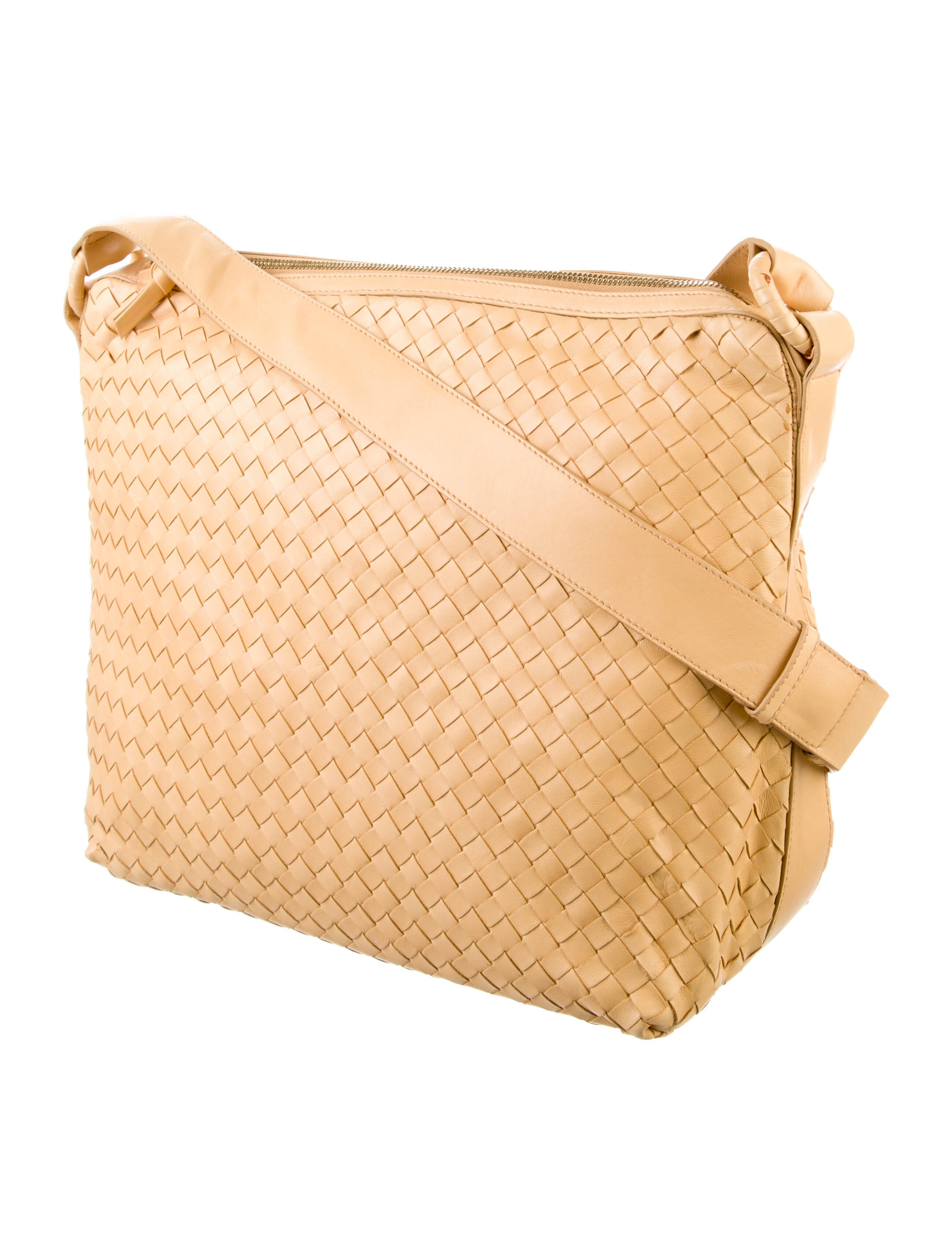 Bottega Veneta Intrecciato Medium Zip Shoulder Bag