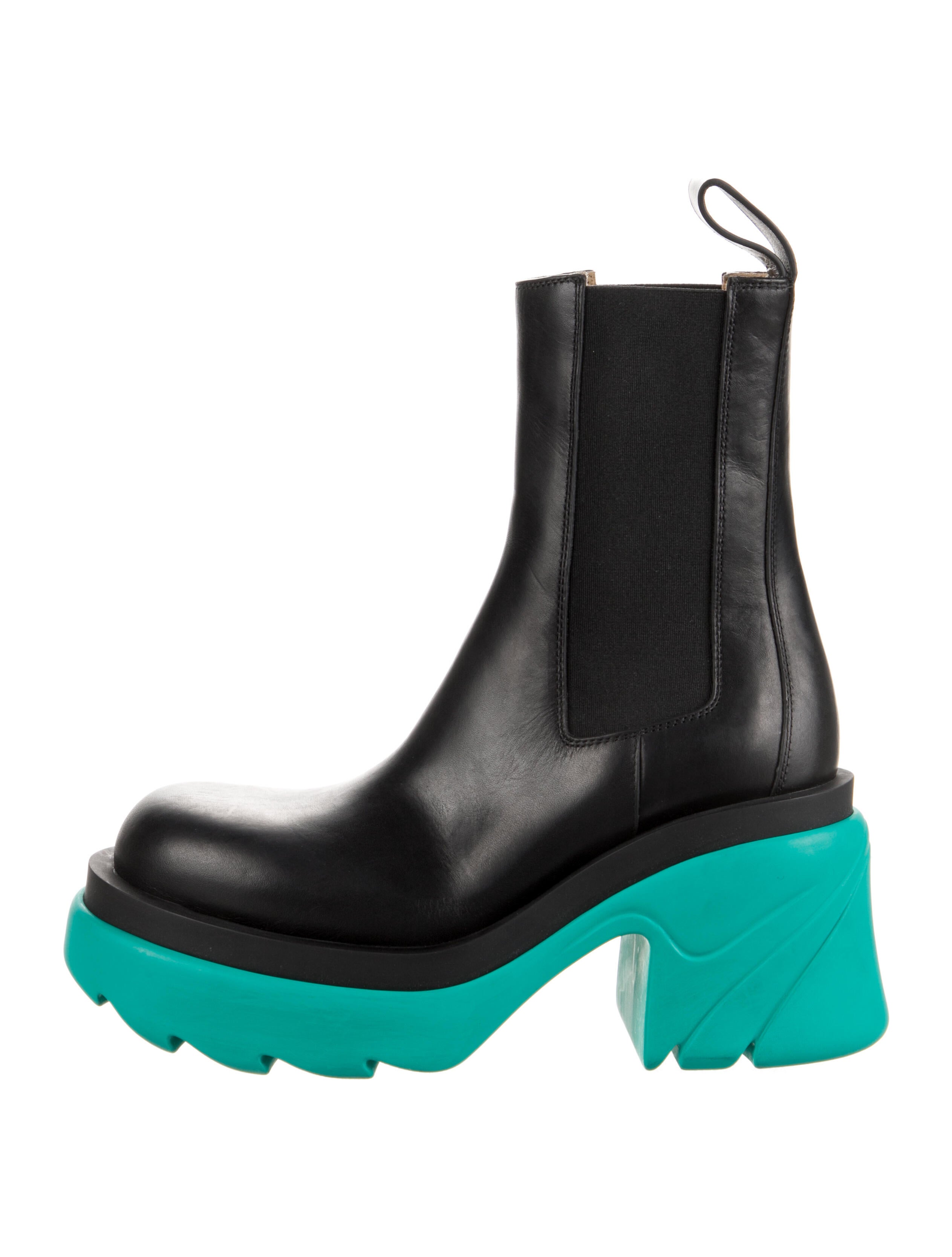 Bottega Veneta Leather Chelsea Boots w/ Tags