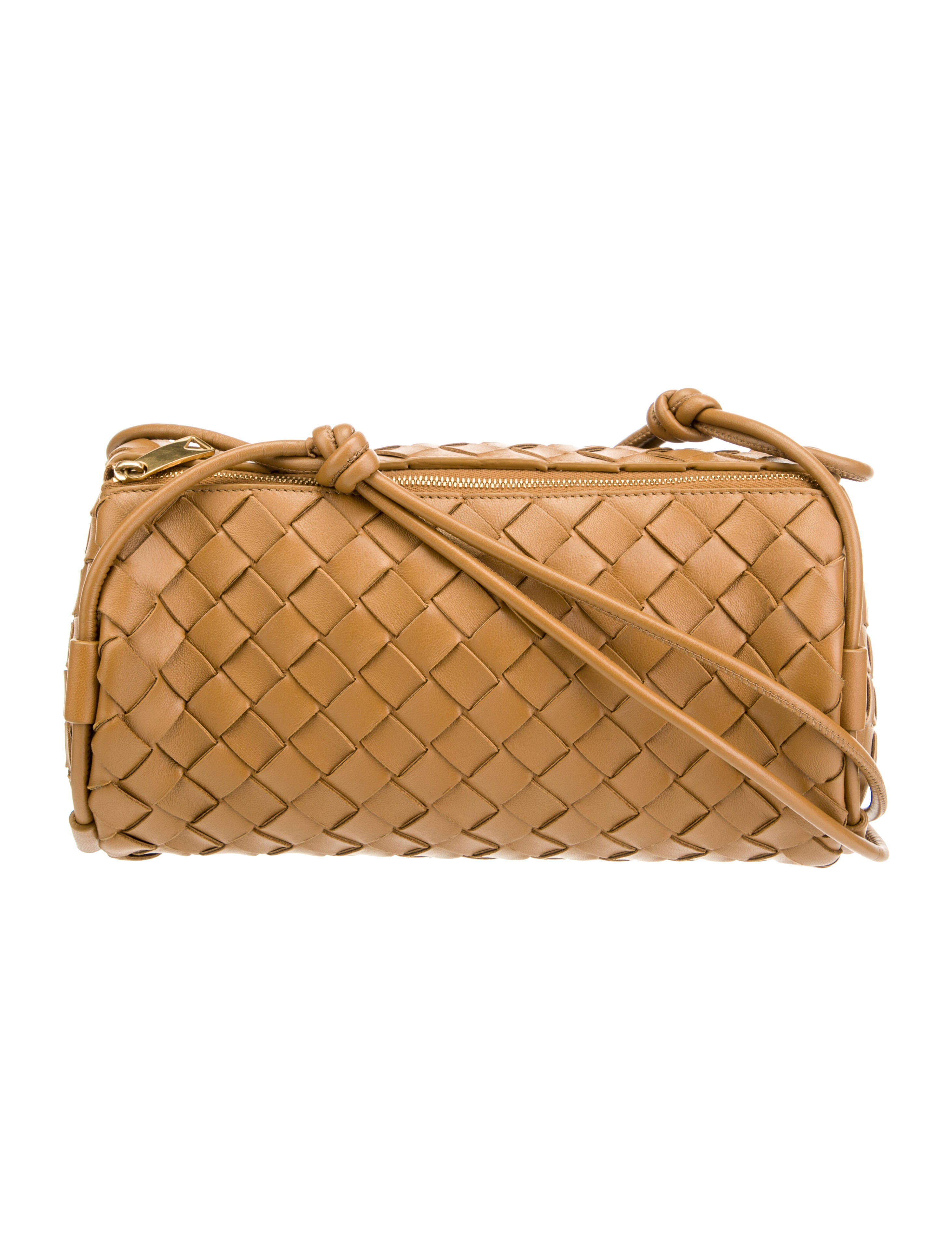 Bottega Veneta Intrecciato Barrel Pouch Crossbody Bag