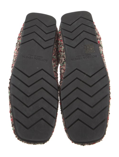 Bottega Veneta Tweed Printed Loafers