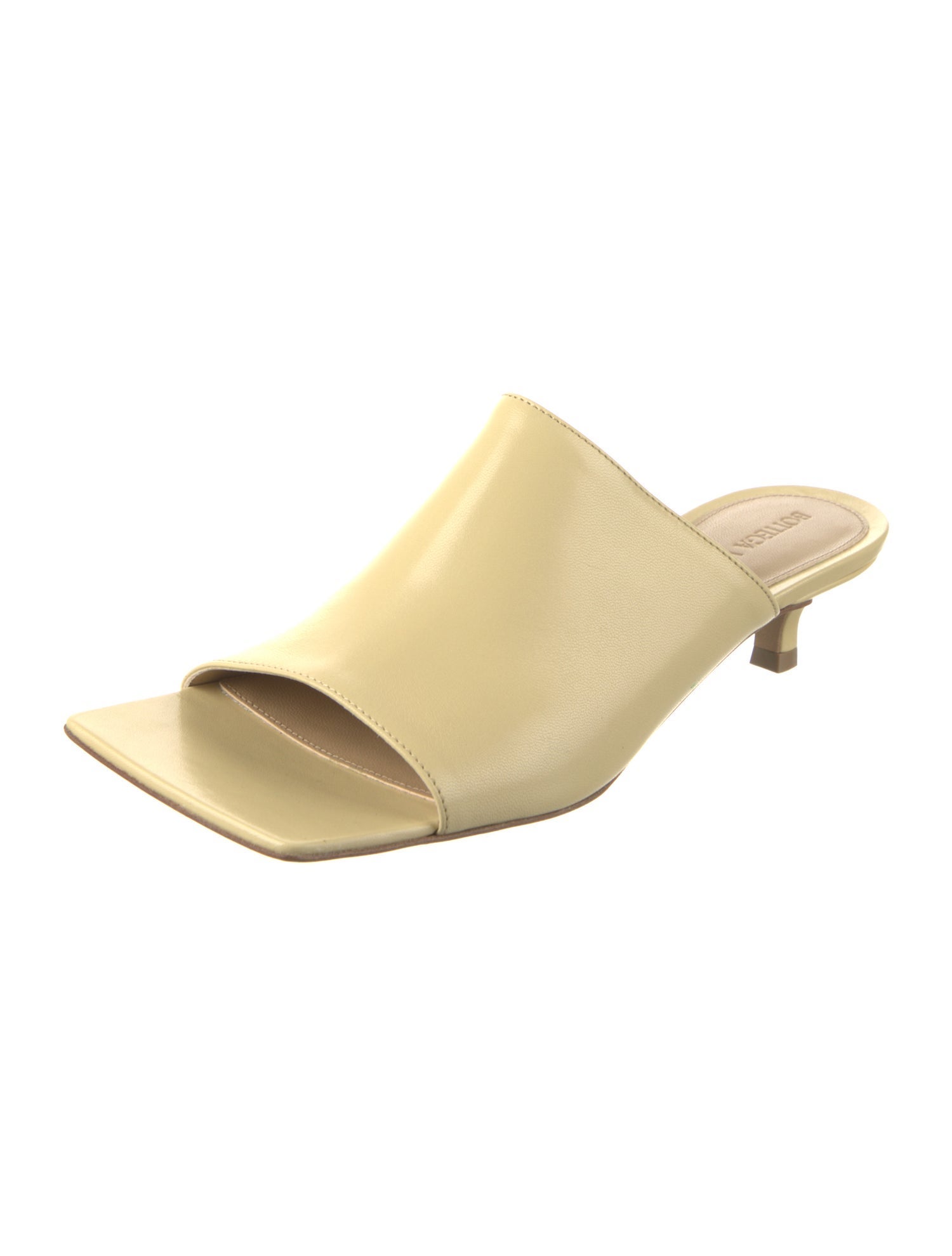 Bottega Veneta Leather Slides