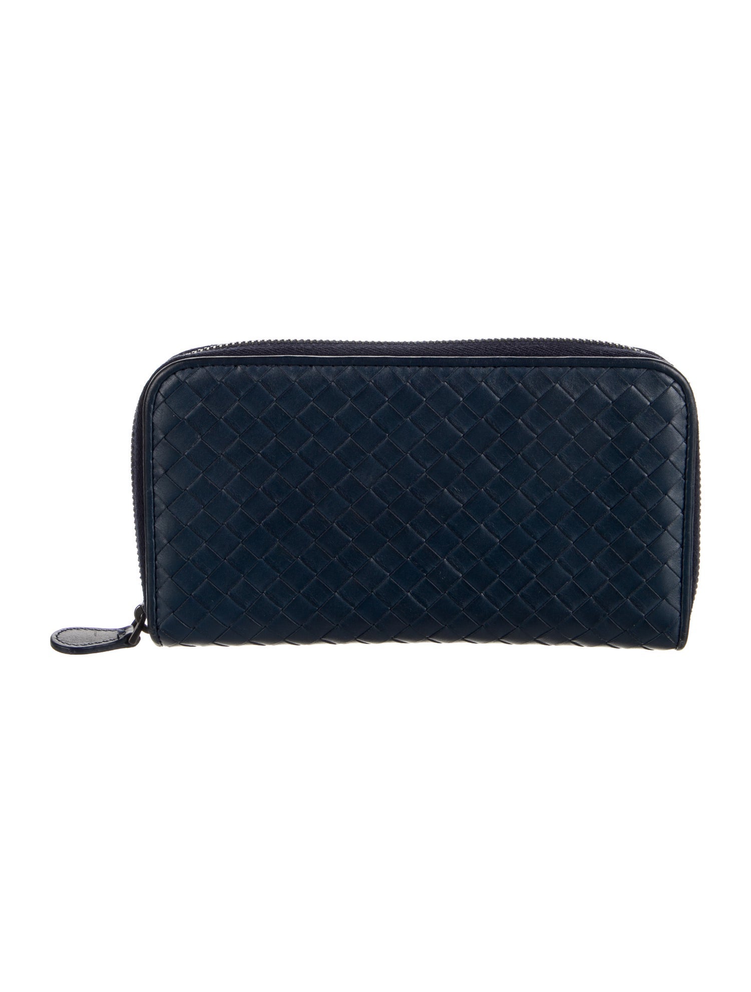 Bottega Veneta Intrecciato Weave Leather Continental Wallet