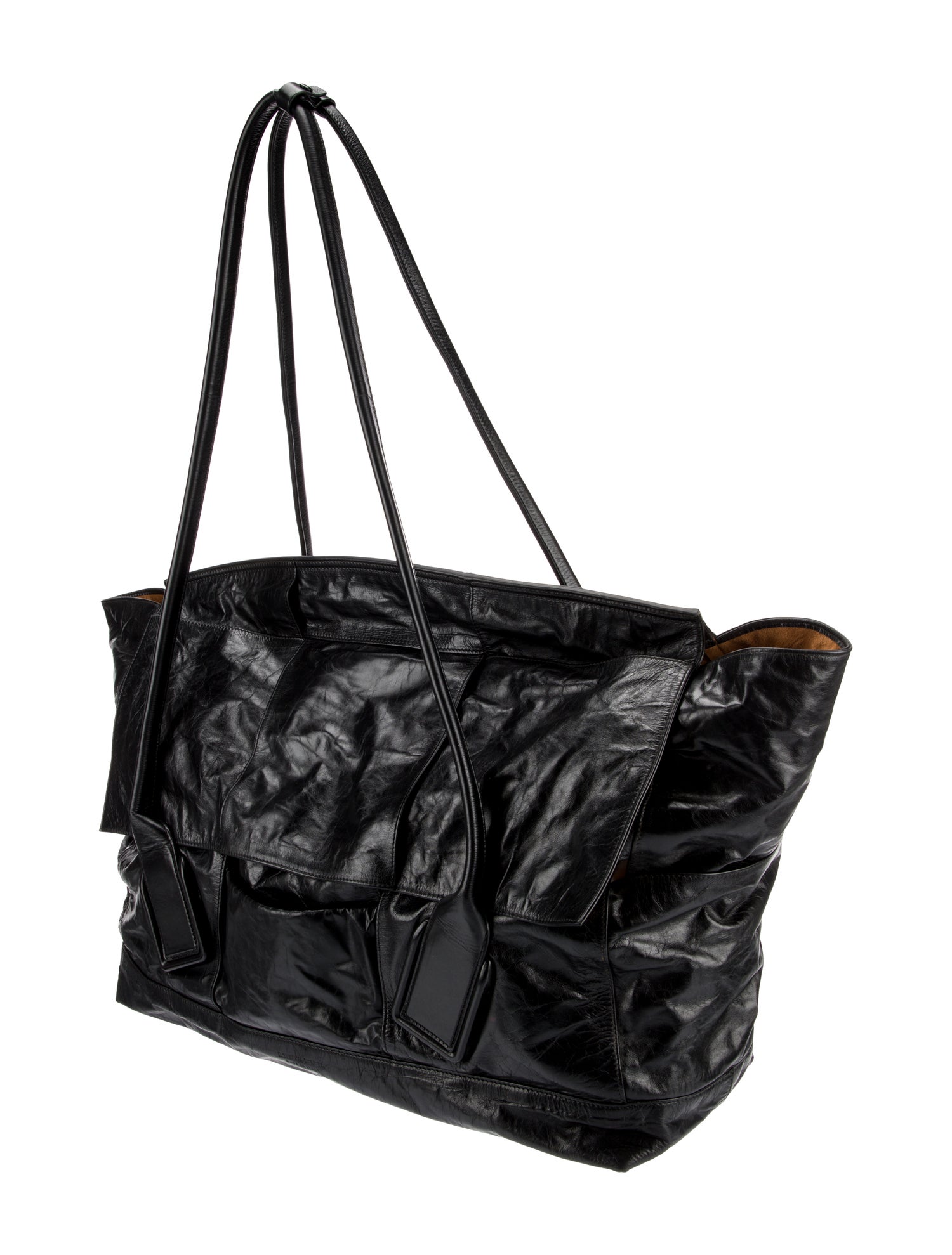 BOTTEGA VENETA ARCO LARGE SLOUCH バッグ ブラック Bottega Veneta® Large Arco Tote in Nero. Shop online now.