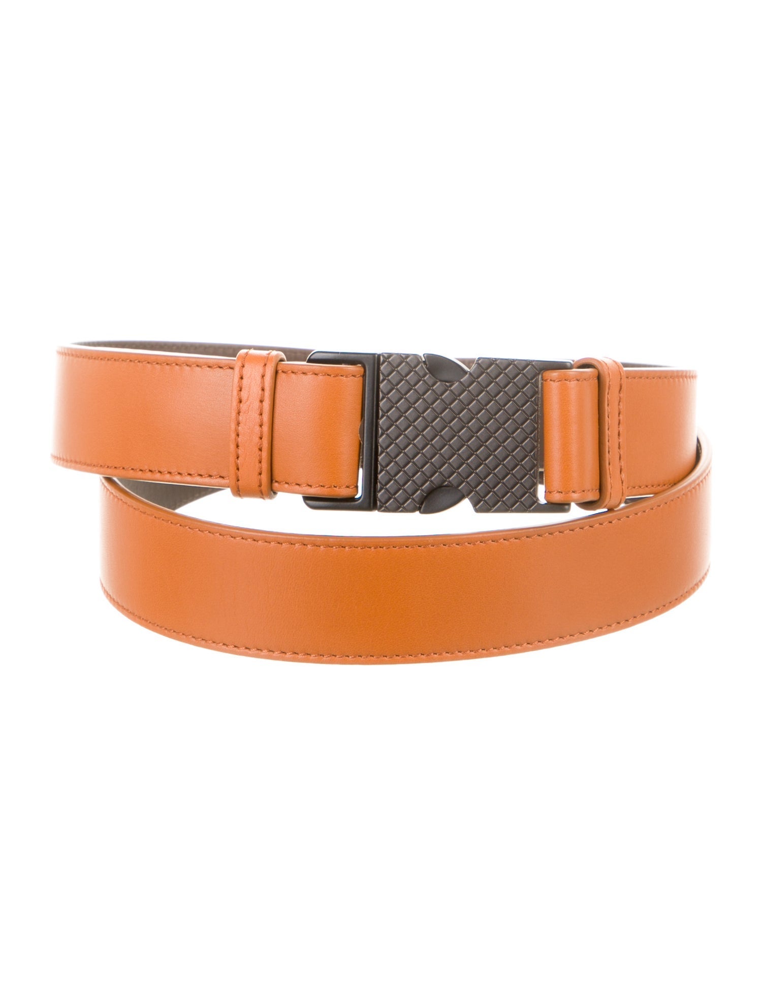 Bottega Leather Belt Kit Brown Belts, Accessories BOT233804