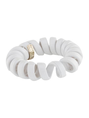Bottega Veneta Band Enamel Phone Cord Ring 7 | 15