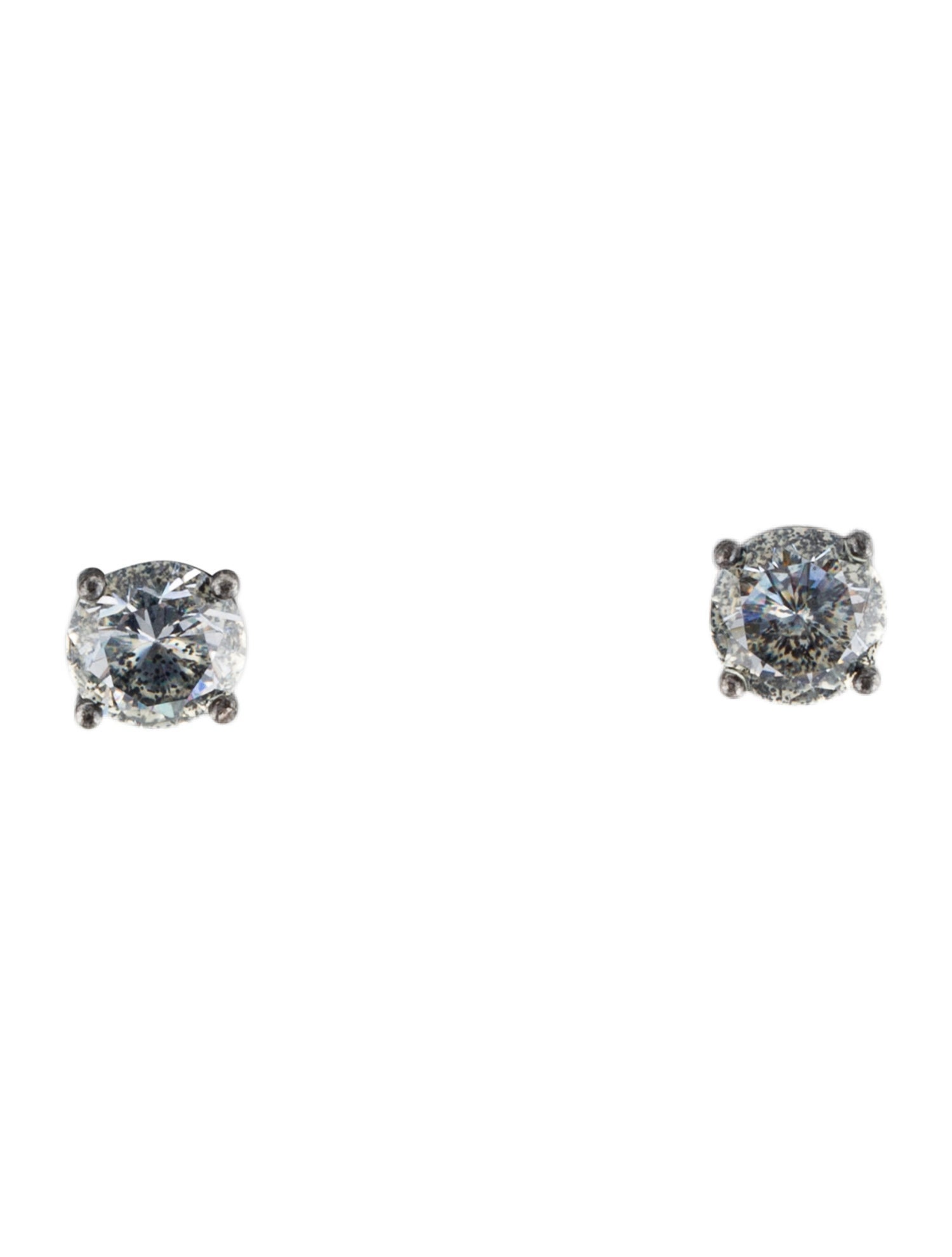 Bottega Veneta Crystal Stud Earrings