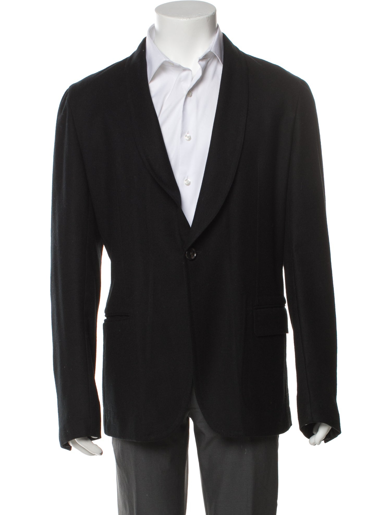 Bottega Veneta Blazer - Black Suiting, Clothing - BOT242981