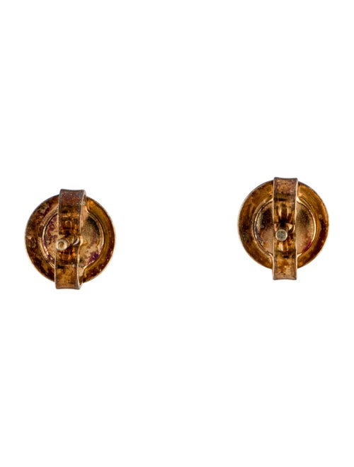 Bottega Veneta Enamel & Cubic Zirconia Set of 3 Stud Earrings