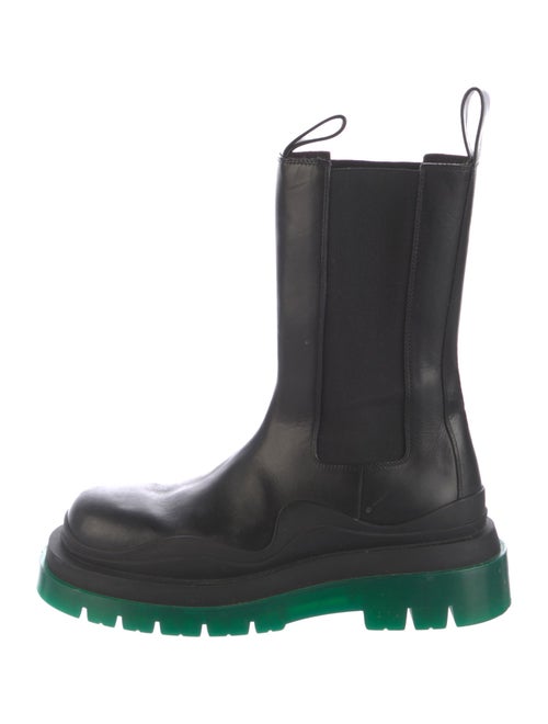 Bottega Veneta Leather Rain Boots