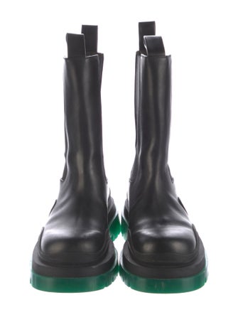 Bottega Veneta Leather Rain Boots
