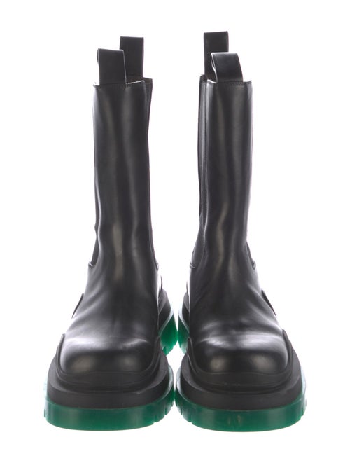 Bottega Veneta Leather Rain Boots
