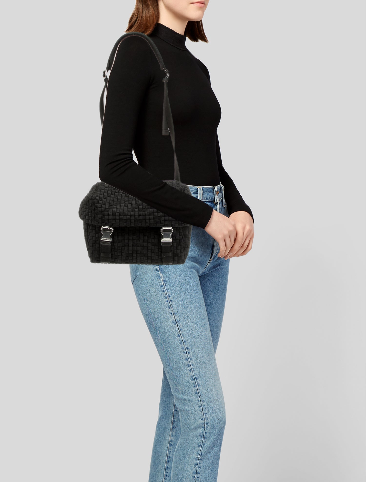 Bottega Veneta Postino Bag - Black Messenger Bags, Bags