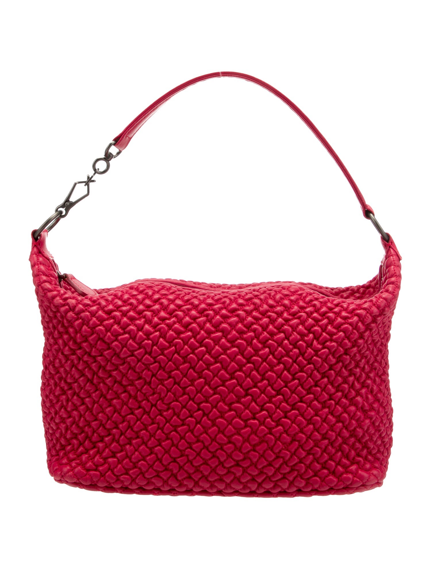 Bottega Veneta Leather Zip Hobo