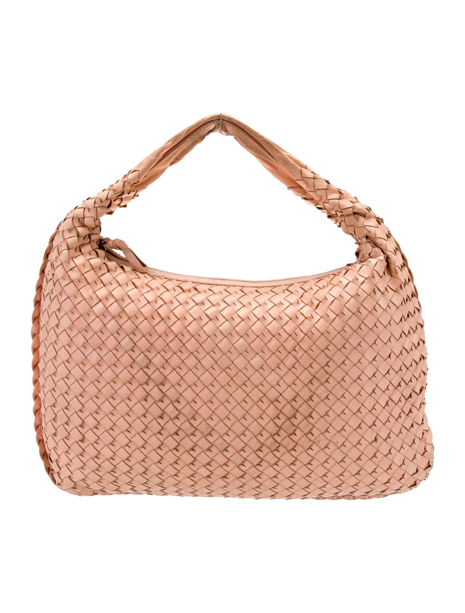 Bottega Veneta Intrecciato Hobo Bag Medium Bottega Veneta Intrecciato Medium Veneta Hobo - Brown Hobos, Handbags