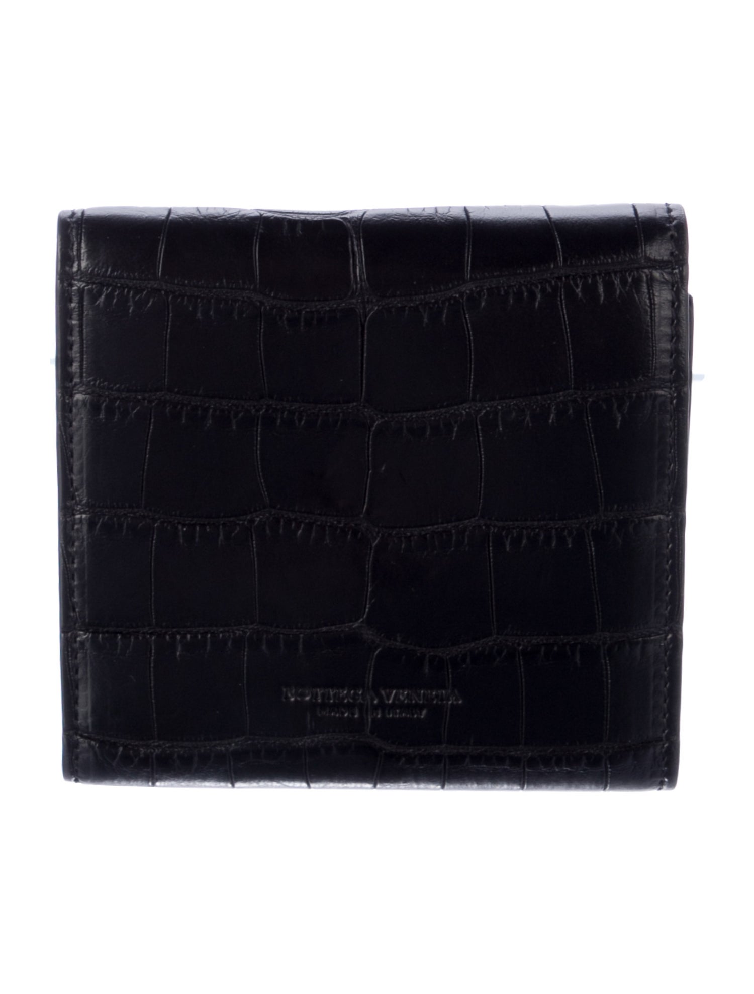 bottega veneta alligator wallet