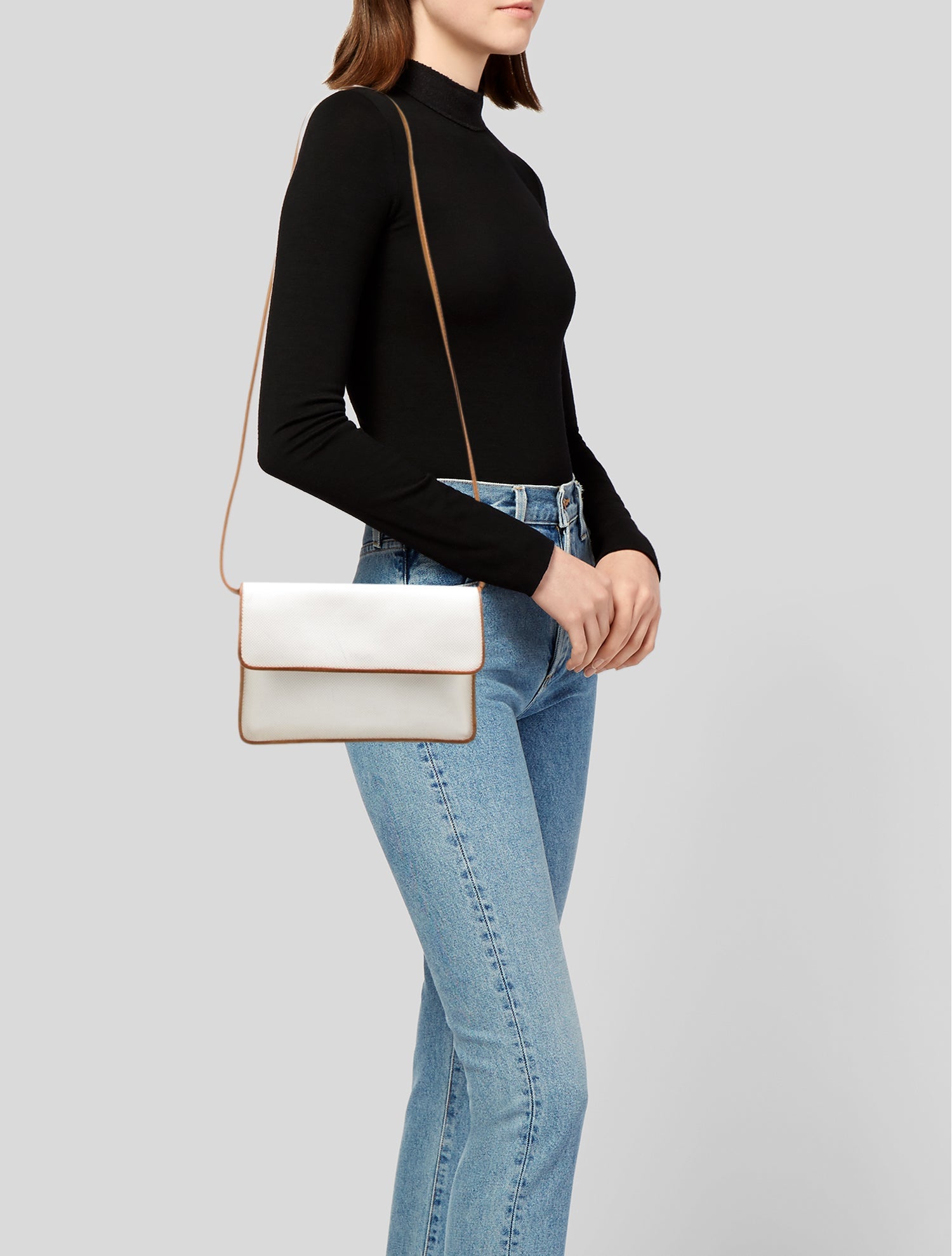 Bottega Marco Polo Crossbody Bag Neutrals Crossbody Bags