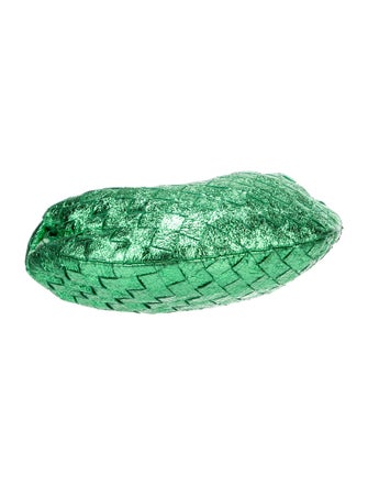 Bottega Veneta Intrecciato Metallic Mini Jodie Hobo