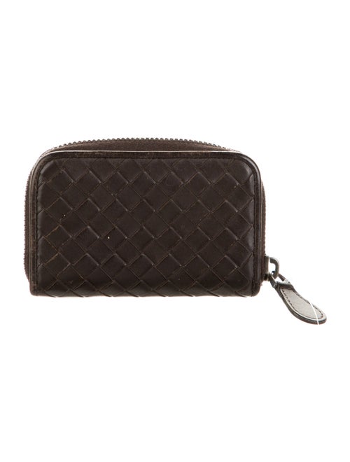 Bottega Veneta Intrecciato Weave Leather Wallet