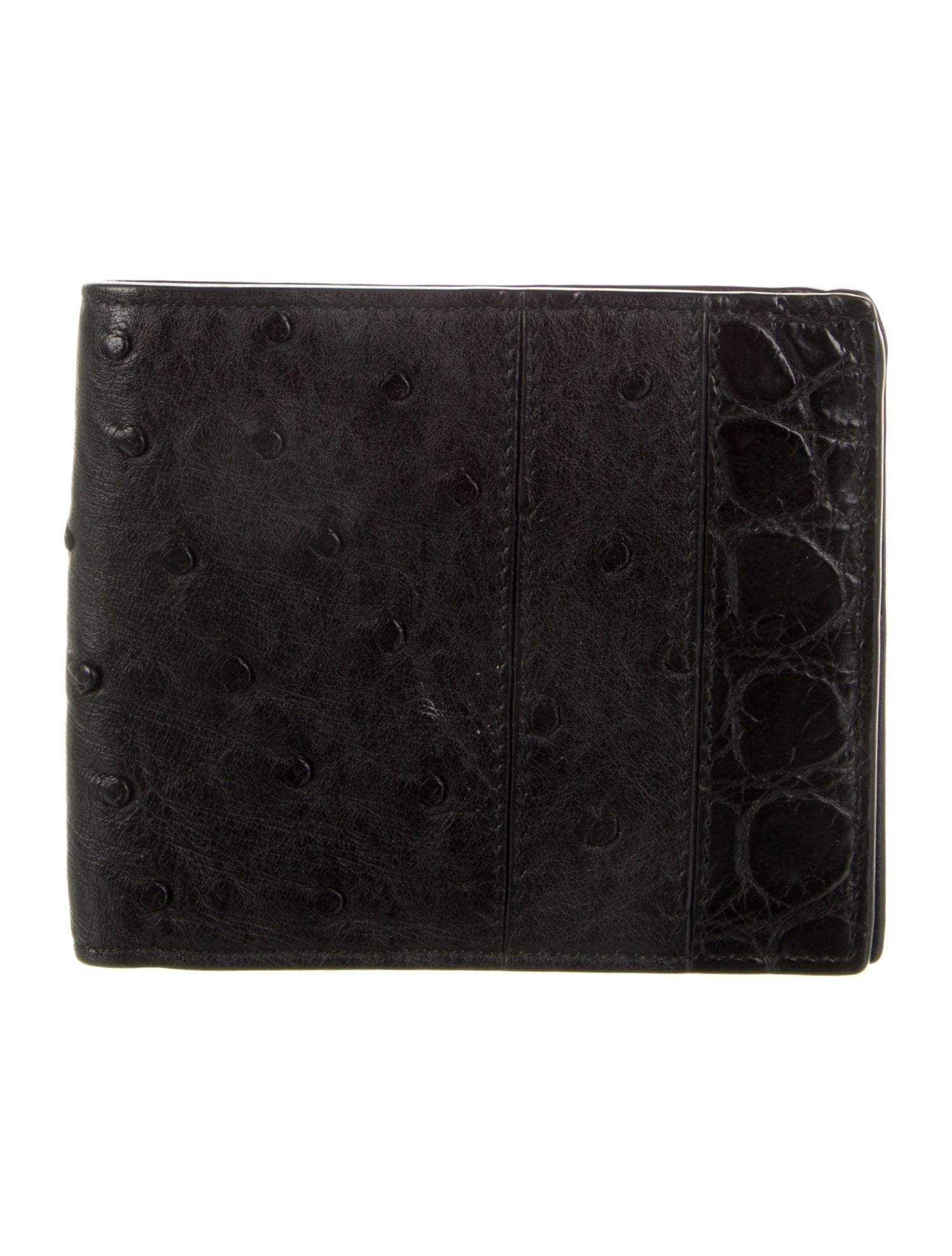 bottega ostrich wallet