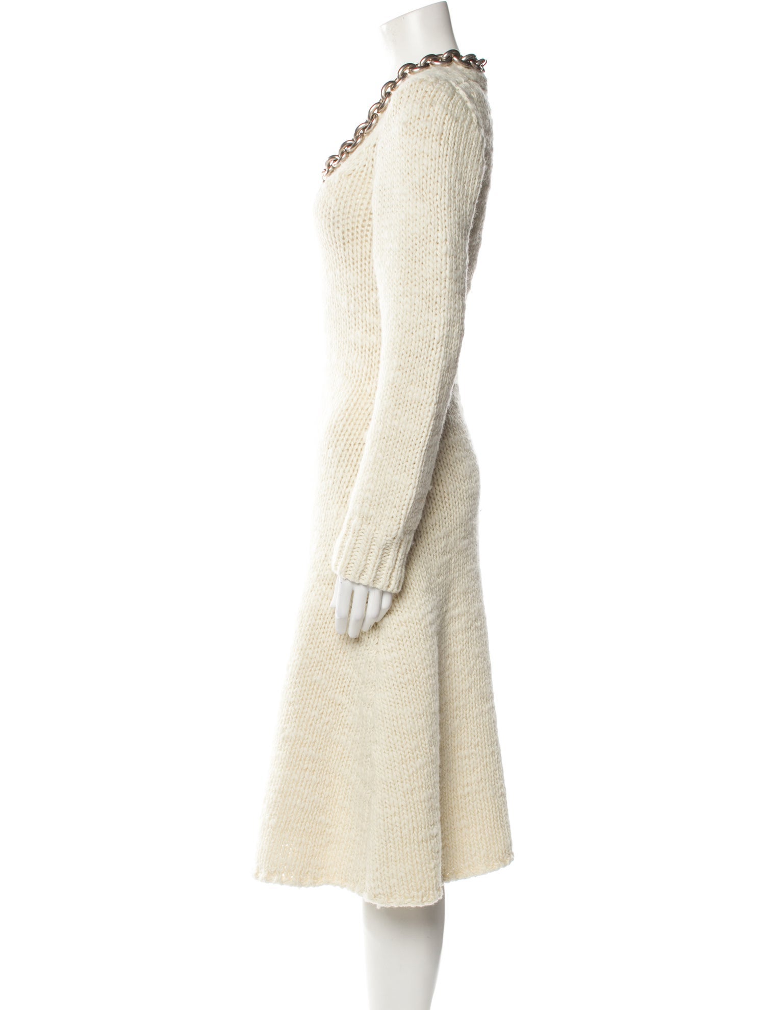 Bottega Veneta Scoop Neck Midi Length Dress w/ Tags