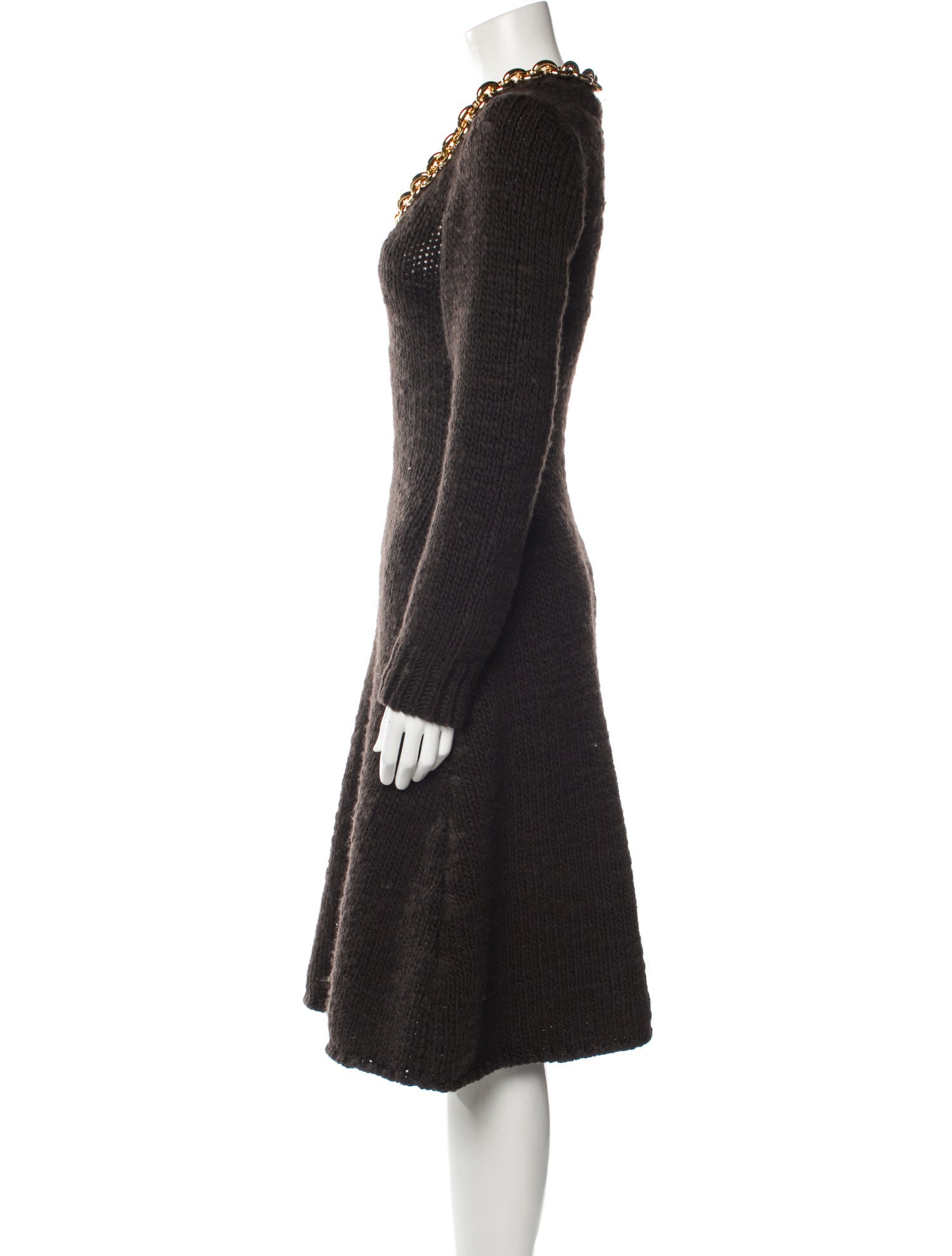 Bottega Veneta Scoop Neck Midi Length Dress w/ Tags