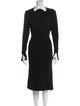 Bottega Veneta Turtleneck Midi Length Dress