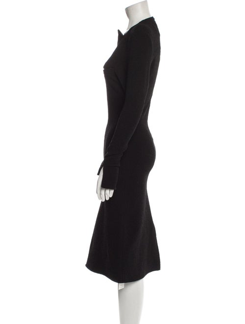 Bottega Veneta Turtleneck Midi Length Dress