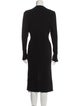 Bottega Veneta Turtleneck Midi Length Dress