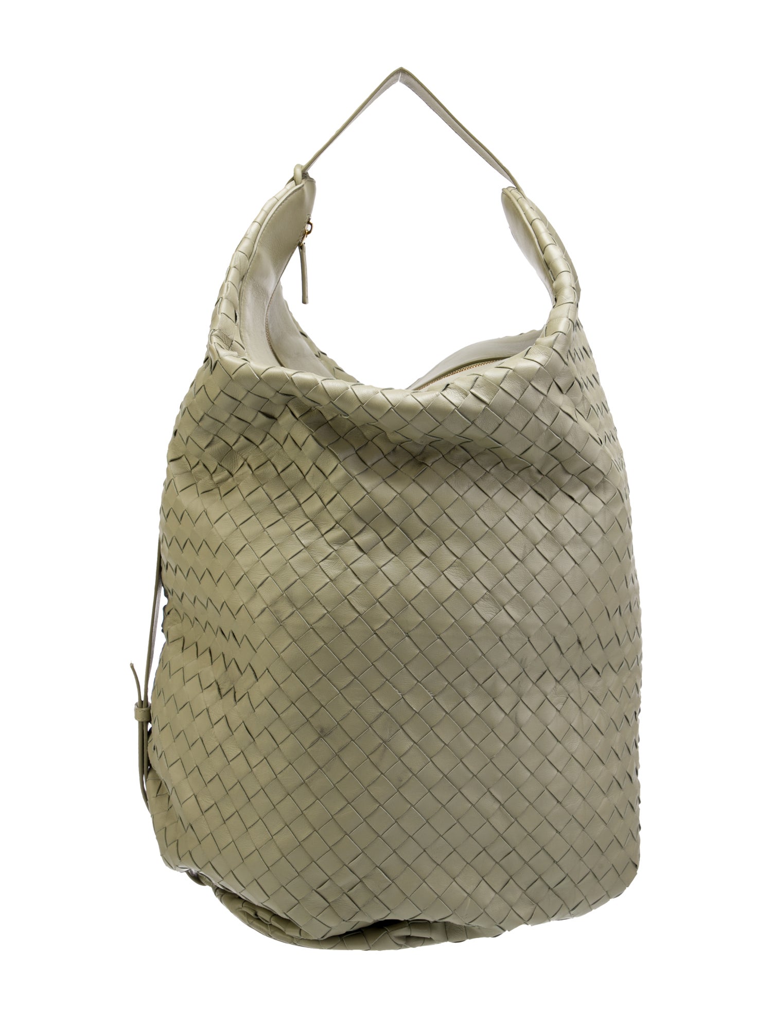 Bottega Veneta 2023 Nappa Intrecciato Duffle Bag - Neutrals