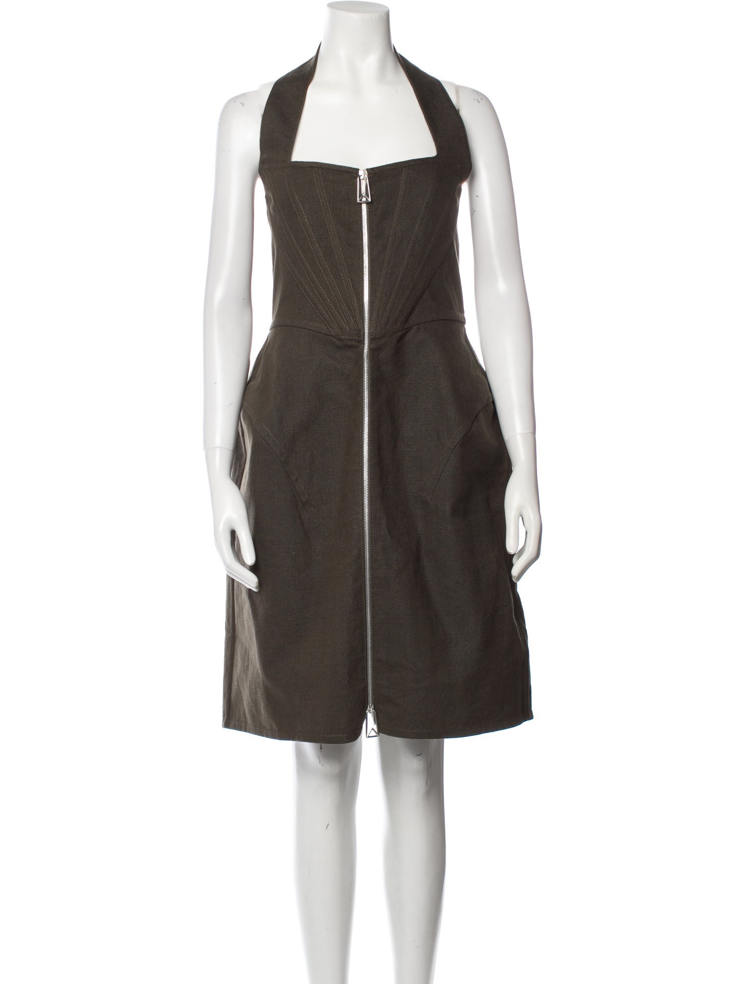 Bottega Veneta Halterneck Mini Dress w/ Tags