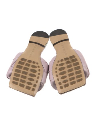 Bottega Veneta Leather Slides