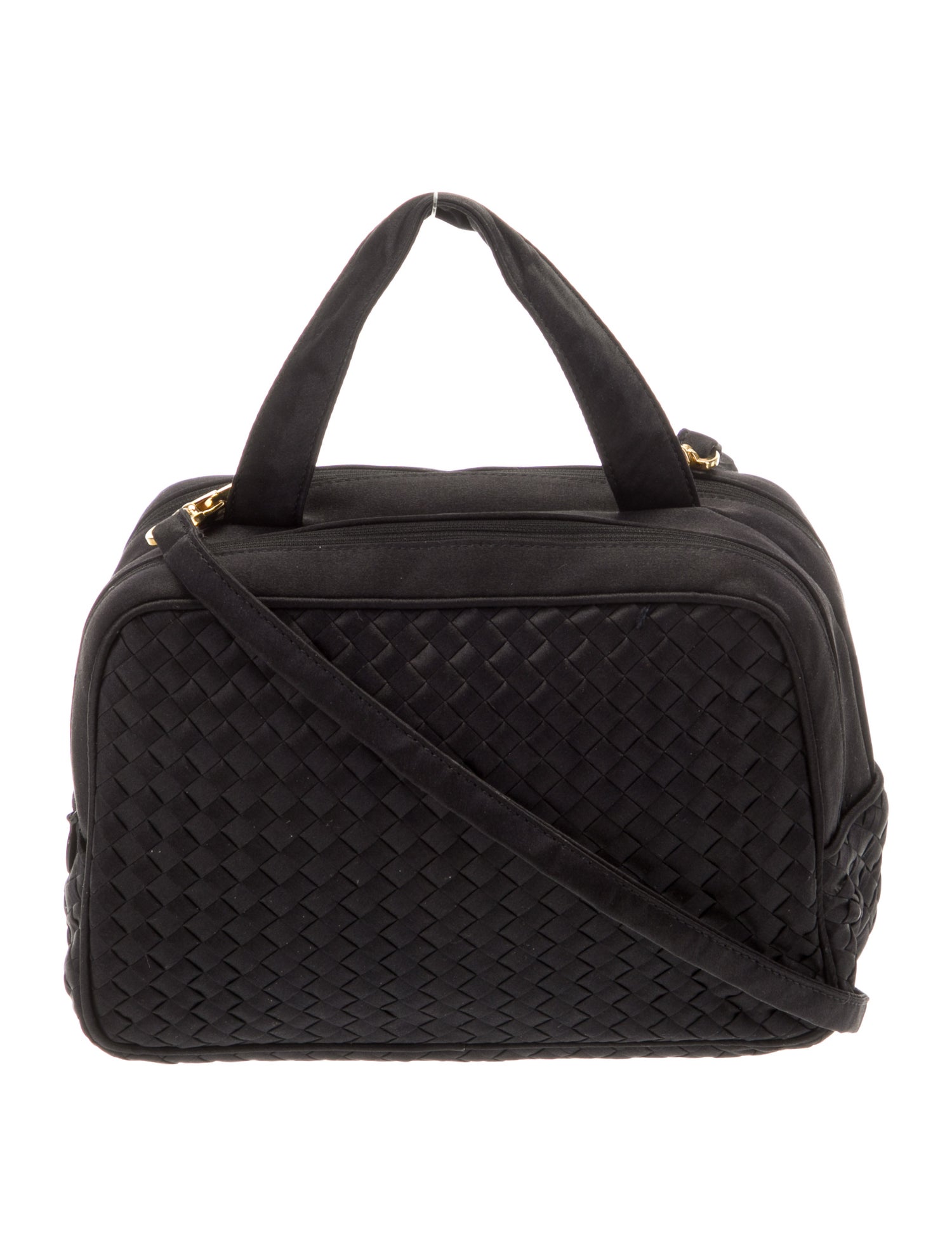 Bottega Veneta Intrecciato Satin Handle Bag