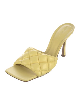 Bottega Veneta Leather Slides