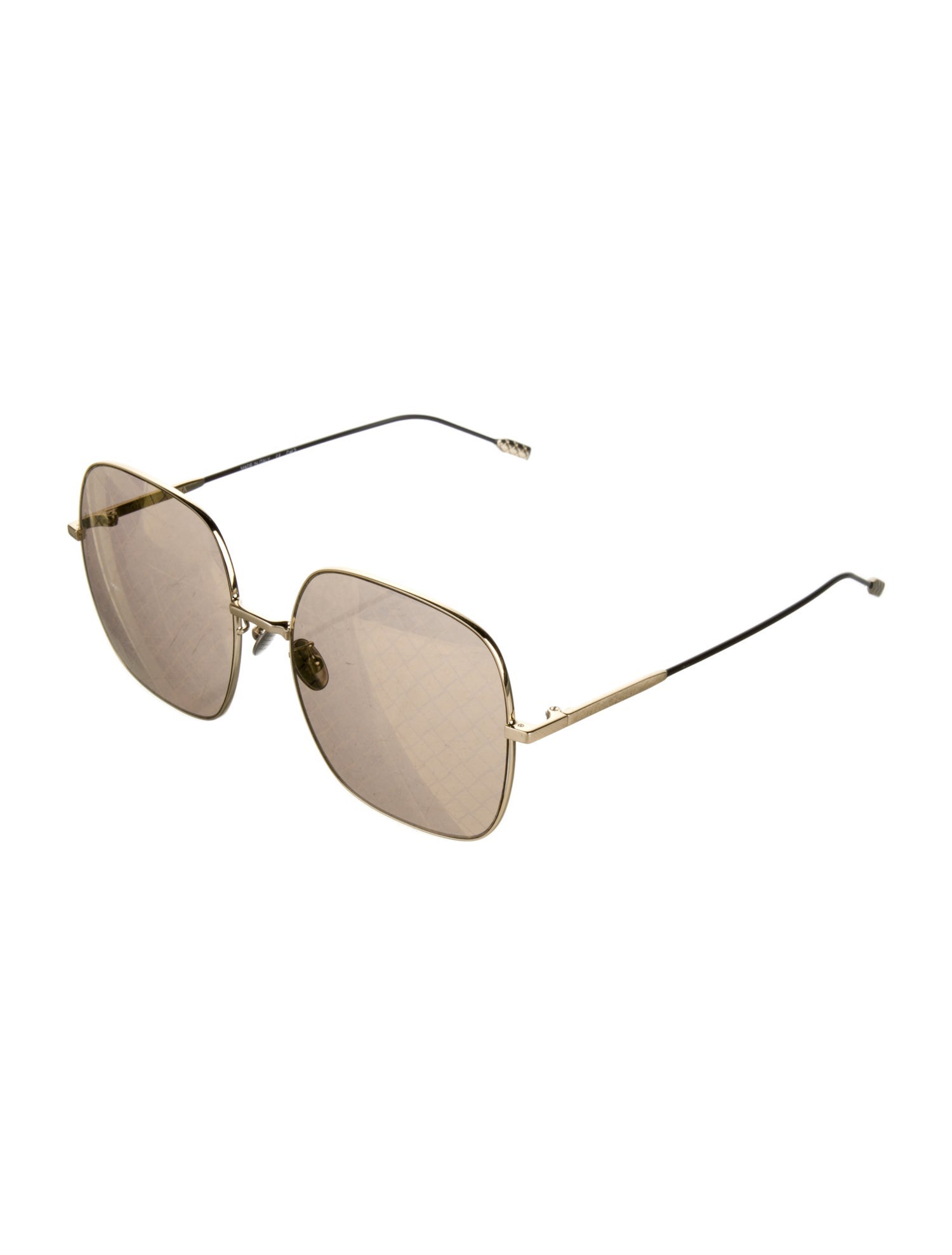 Bottega Veneta Square Tinted Sunglasses