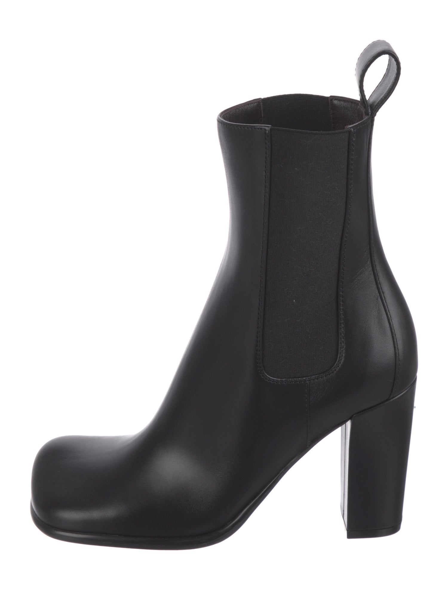 Bottega Veneta Leather Chelsea Boots - Black Boots, Shoes