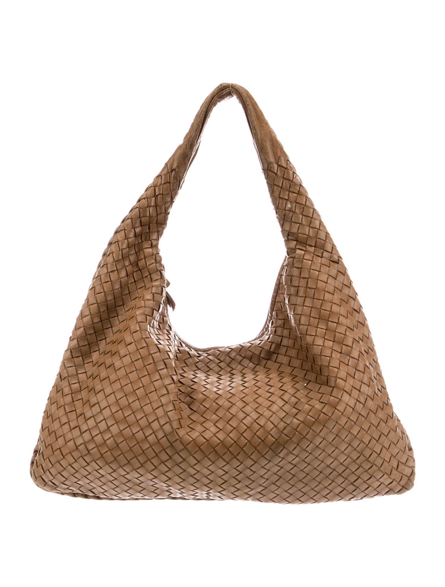 Bottega Veneta Intrecciato Hobo Bag Medium Bottega Veneta Intrecciato Medium Veneta Hobo - Brown Hobos, Handbags
