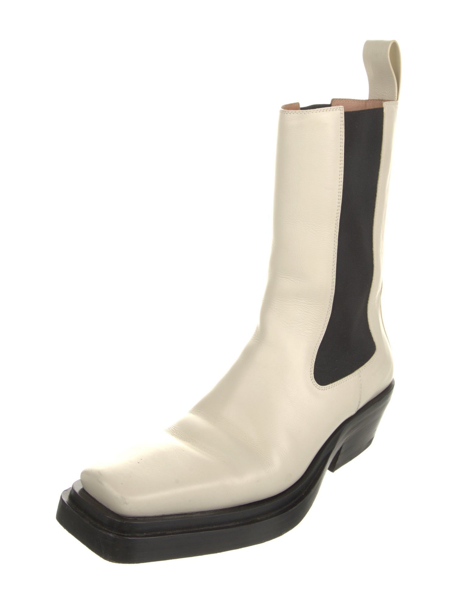 Bottega Veneta Leather Chelsea Boots