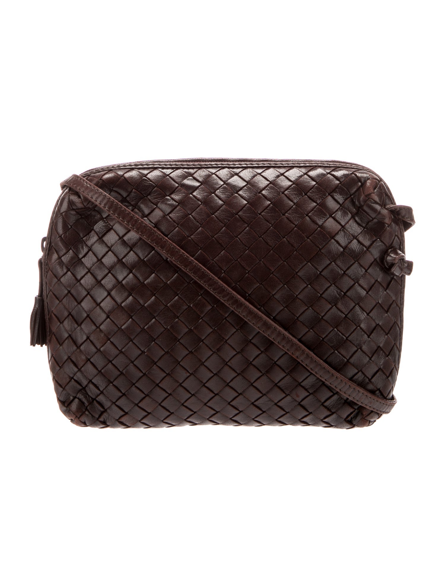 Bottega Intrecciato Crossbody Bag Vintage Crossbody Bags
