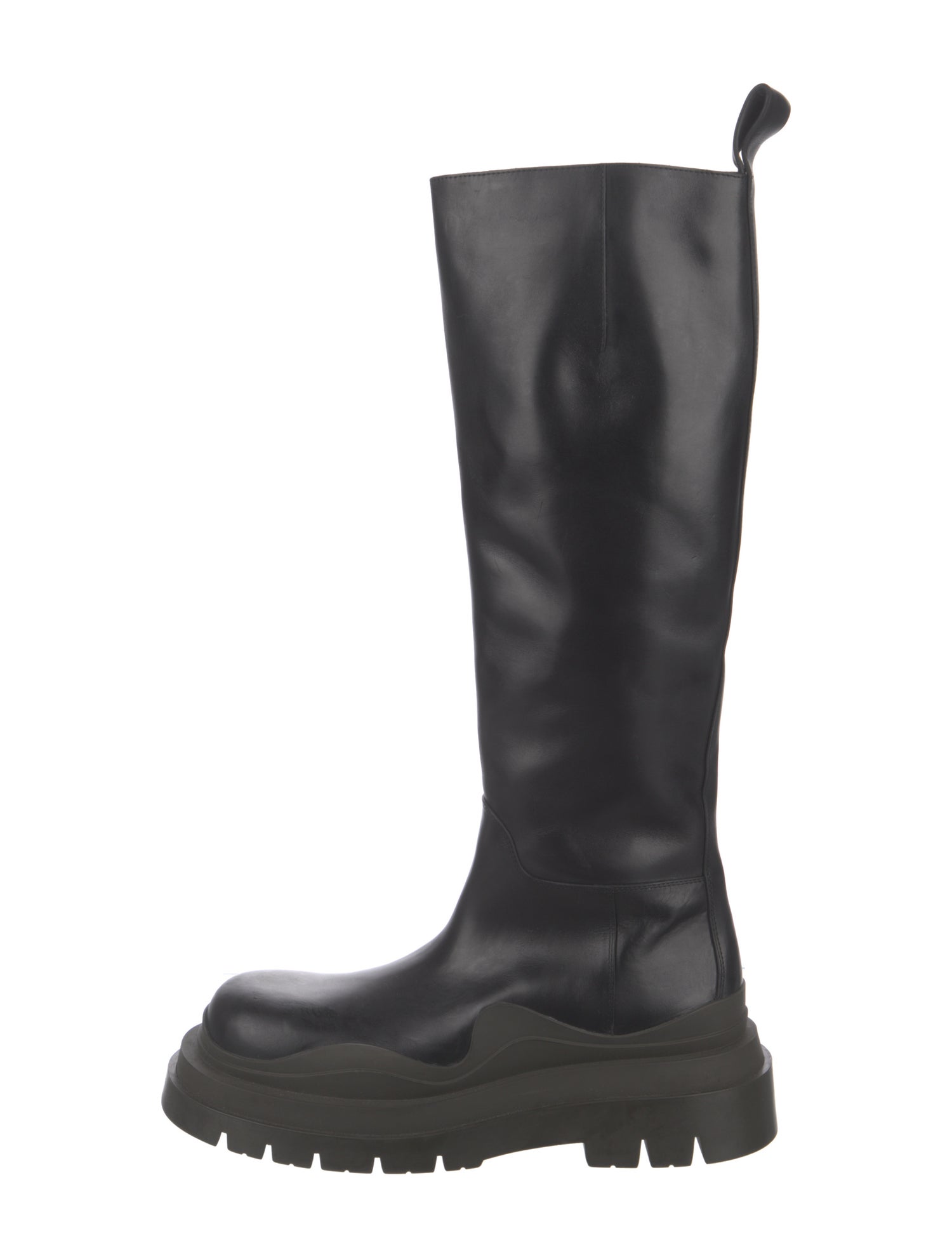 Bottega Leather Boots Black Boots, Shoes BOT278415 The