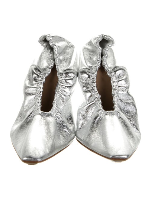 Bottega Veneta Leather Slingback Pumps