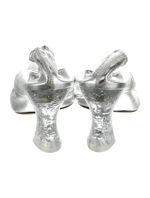 Bottega Veneta Leather Slingback Pumps