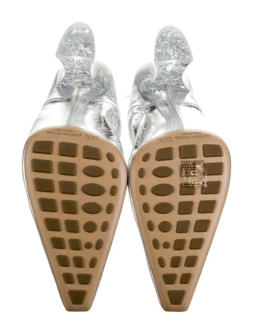 Bottega Veneta Leather Slingback Pumps