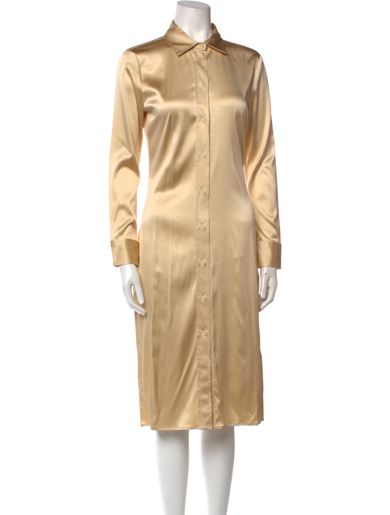 Bottega Veneta Silk Midi Length Dress w/ Tags