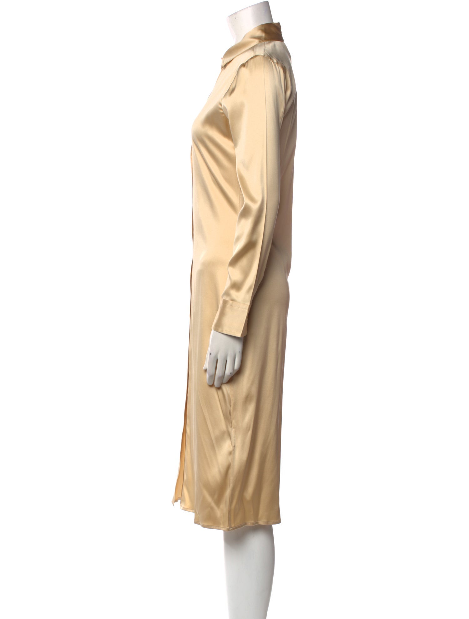 Bottega Veneta Silk Midi Length Dress w/ Tags