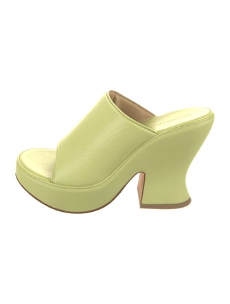 Bottega Veneta Leather Slides