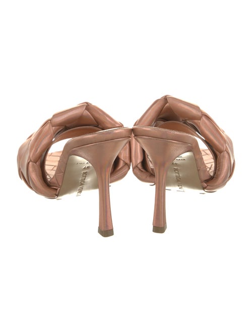 Bottega Veneta Intrecciato Weave Leather Slides