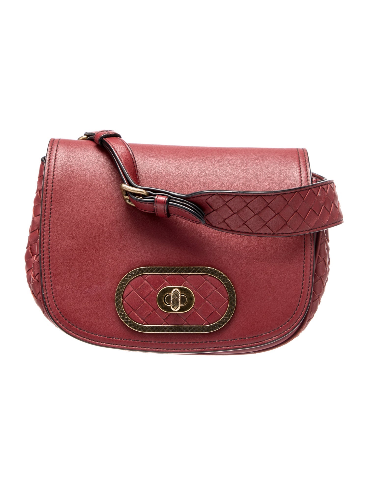 Bottega Veneta Leather Luna Crossbody Bag