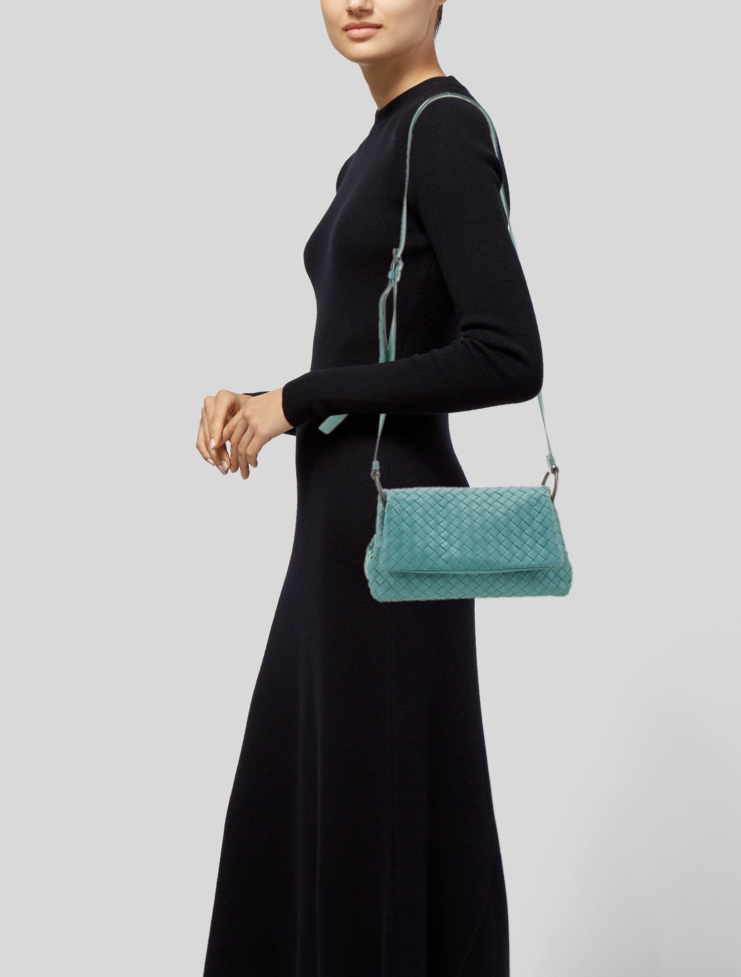 Bottega Veneta Intrecciato Messenger Bag